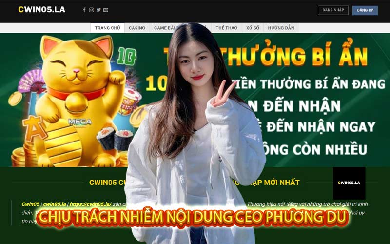 chịu trách nhiễm nội dung ceo phương du